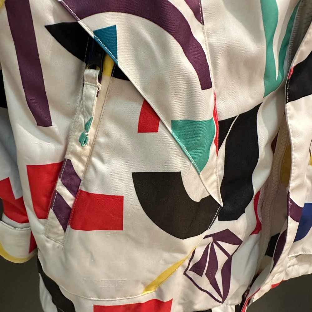 Volcom Multicolor Graphic Jacket - image 4